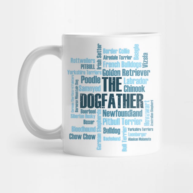 Dog Dogs Dogfather dog breeds Labrador Bulldog by Tom´s TeeStore